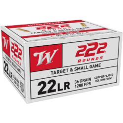 Winchester - 22LR White Box 36Gr. CP-HP 222rds.