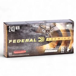 Federal - Premium .243WIN 85Gr. Trophy Copper 20rds.